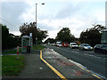 SE3633 : Bus stop on the Leeds Ring Road at Austhorpe  by Stephen Craven