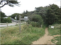 SY8180 : Footpaths near Durdle Door by Malc McDonald