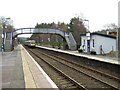 NH8922 : Carrbridge railway station by Malc McDonald