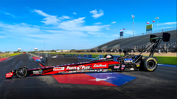 Top Fuel Dragster Side View