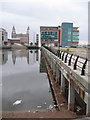 SJ3390 : Liverpool Canal Link - Princes Dock view by John S Turner