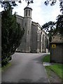 SK7181 : Church Behind Trees by Michael Patterson