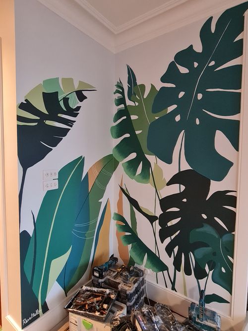 Tropical Dining room  by Mari Revoltella in London