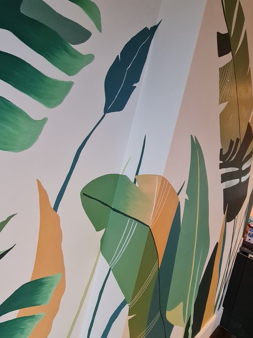 Tropical Dining room  by Mari Revoltella in London