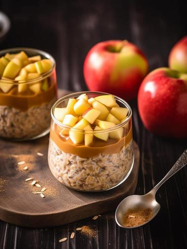 Cinnamon Apple Pie Overnight Oats