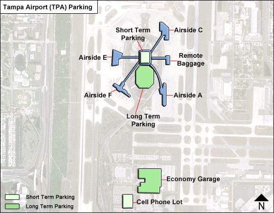 Tampa International Airport Map