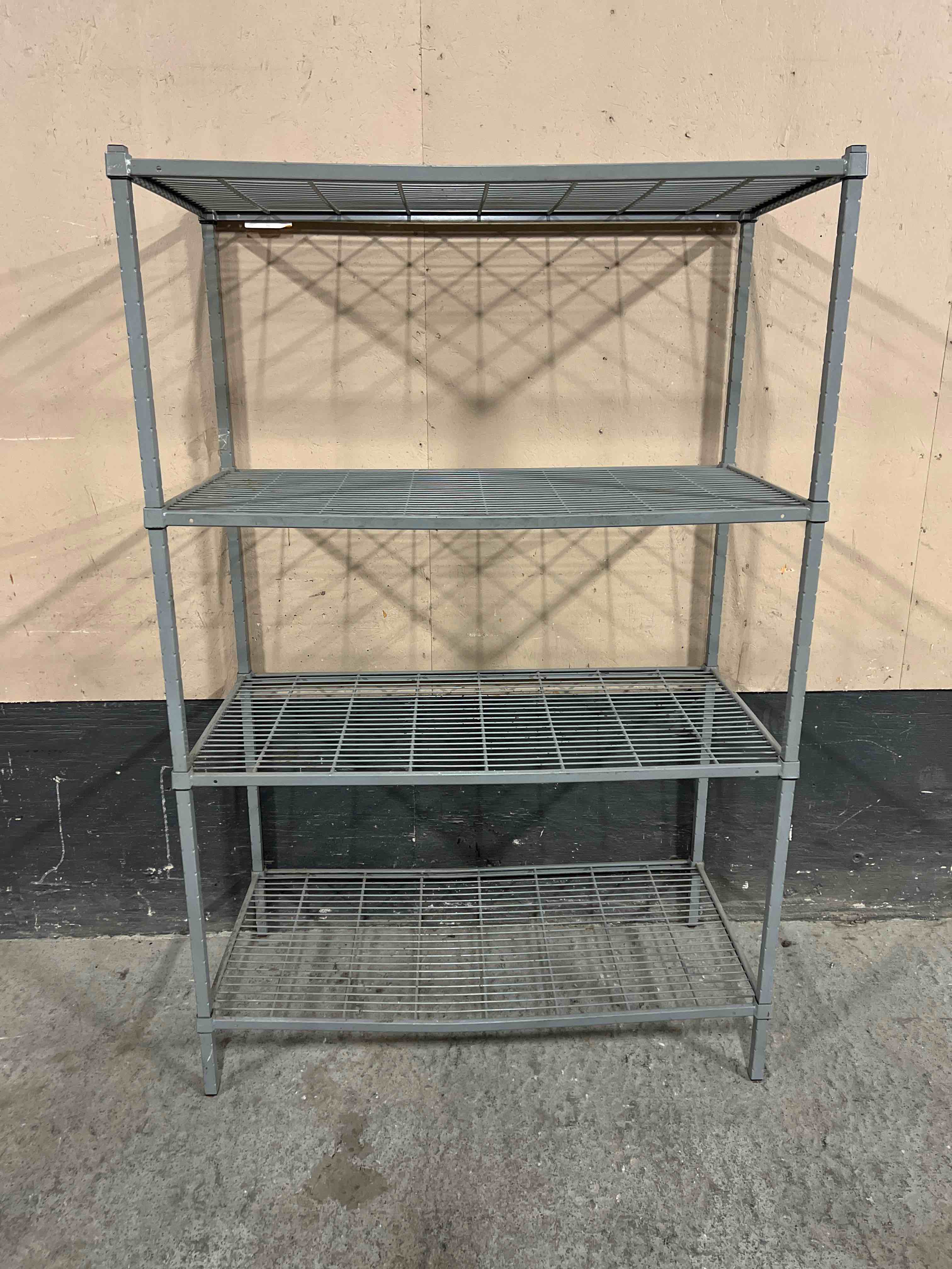 AMCO 4 SHELF METAL STORAGE RACK 