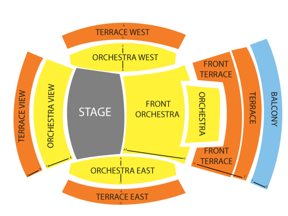 Walt Disney Concert Hall Seating Chart | Cheap Tickets ASAP