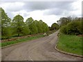 SK8808 : Private Road approaching the Hambleton peninsula by Steve  Fareham