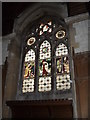 SU7833 : Stained glass window in the chancel at St Matthew, Blackmoor by Basher Eyre