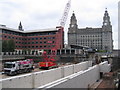 SJ3390 : Liverpool Canal Link - Princes Dock lock by John S Turner