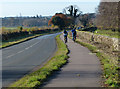 SK8808 : Cycling towards Oakham by Mat Fascione