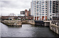 SJ3390 : Entrance to Princes Dock by The Carlisle Kid