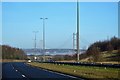 TA0222 : View towards the Humber Bridge, A15 by N Chadwick