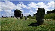 SU1069 : Avebury stone circle and henge by Sandy Gerrard