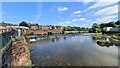 SJ4065 : Weir at Chester by Chris Morgan