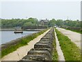 SE1012 : The permissive walk by Blackmoorfoot Reservoir by Kevin Waterhouse