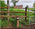 SO7876 : Stile along the Wassell Wood Circular Walk by Mat Fascione