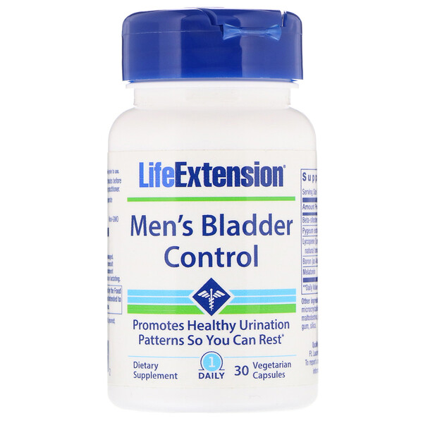 Life Extension, Men's Bladder Control, 30 Vegetarian Capsules - iHerb