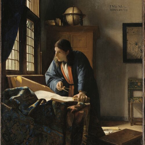 The Geographer, Johannes Vermeer