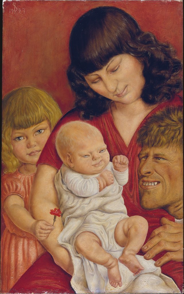 The Artist’s Family, Otto Dix