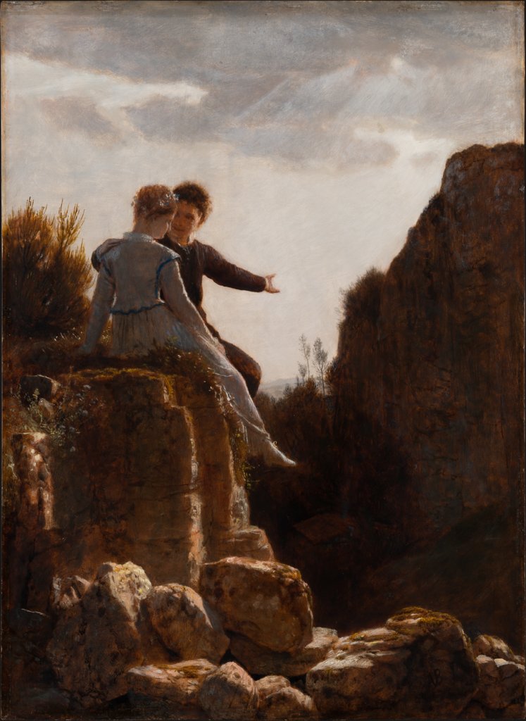 Die Hochzeitsreise, Arnold Böcklin