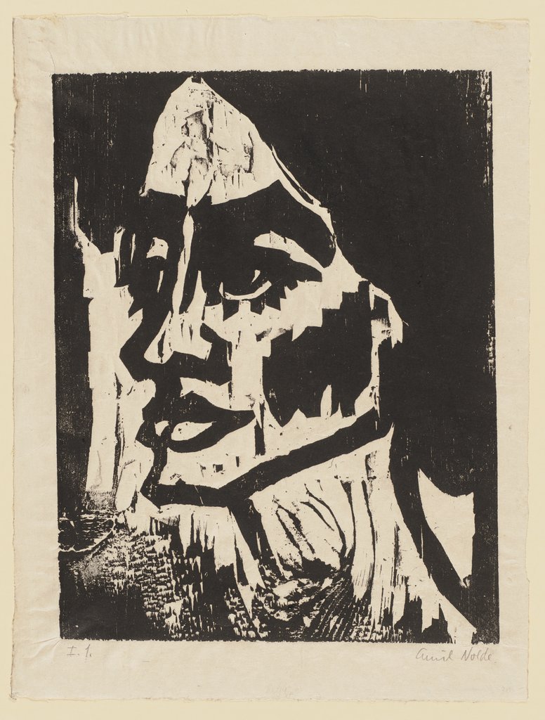 Frauenkopf I, Emil Nolde