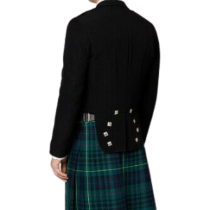 Scottish Mens Prince Charlie Kilt Jacket with Waistcoat/Vest