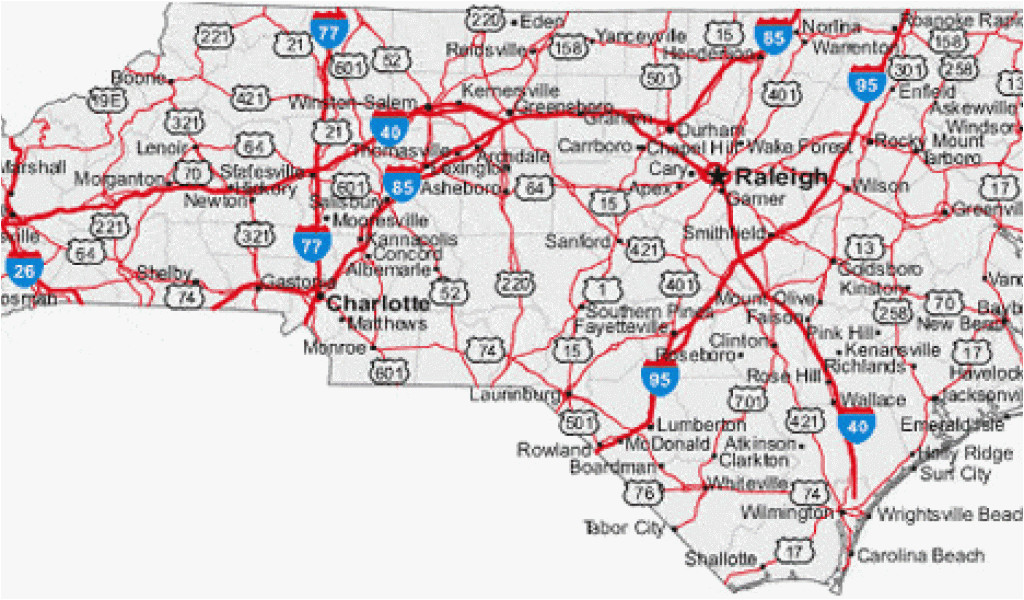 Map Of Western North Carolina Cities Secretmuseum - Bank2home.com