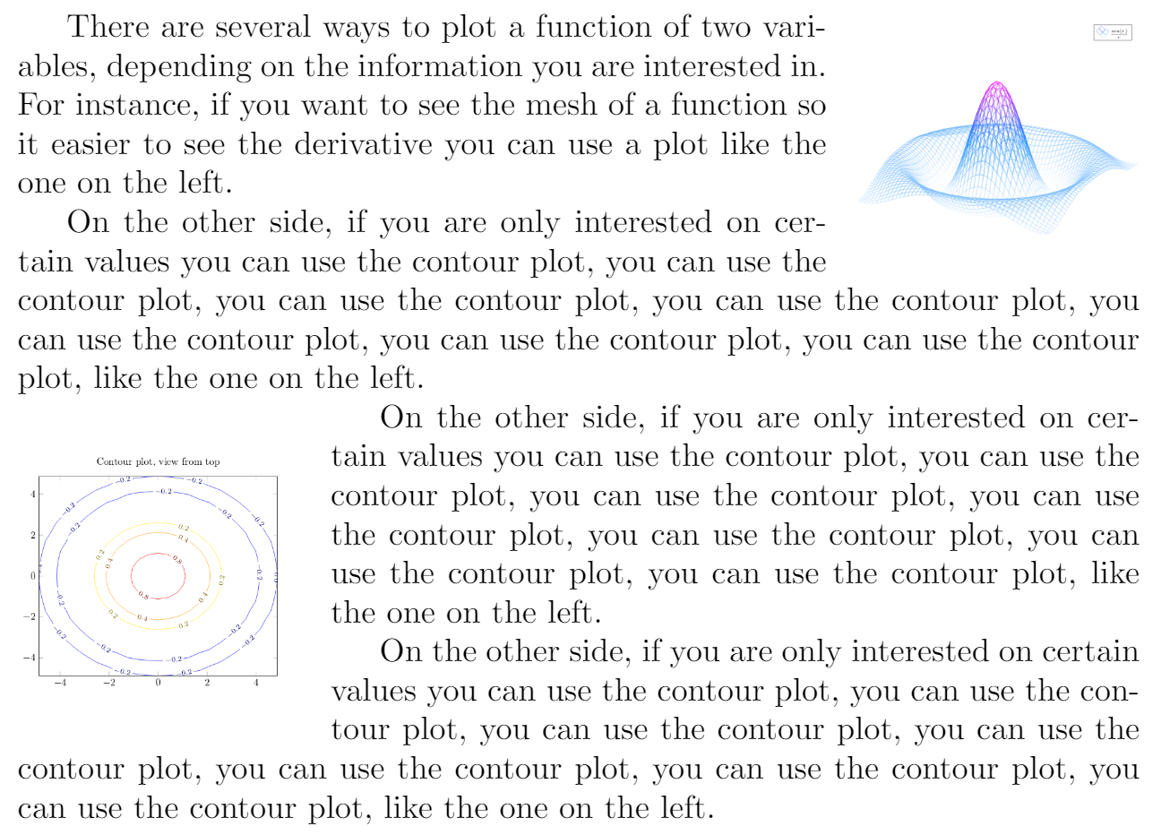 Example of plot