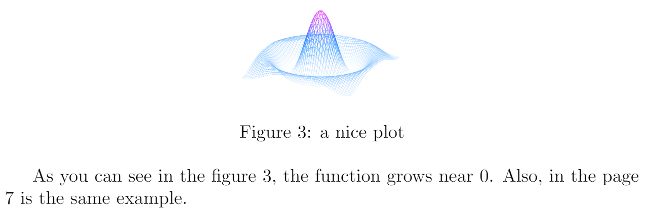 Example of figure with label