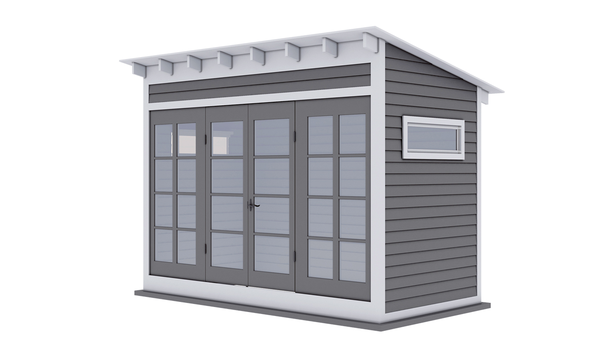 12x6 Garden Shed Plan - Shedplans.org