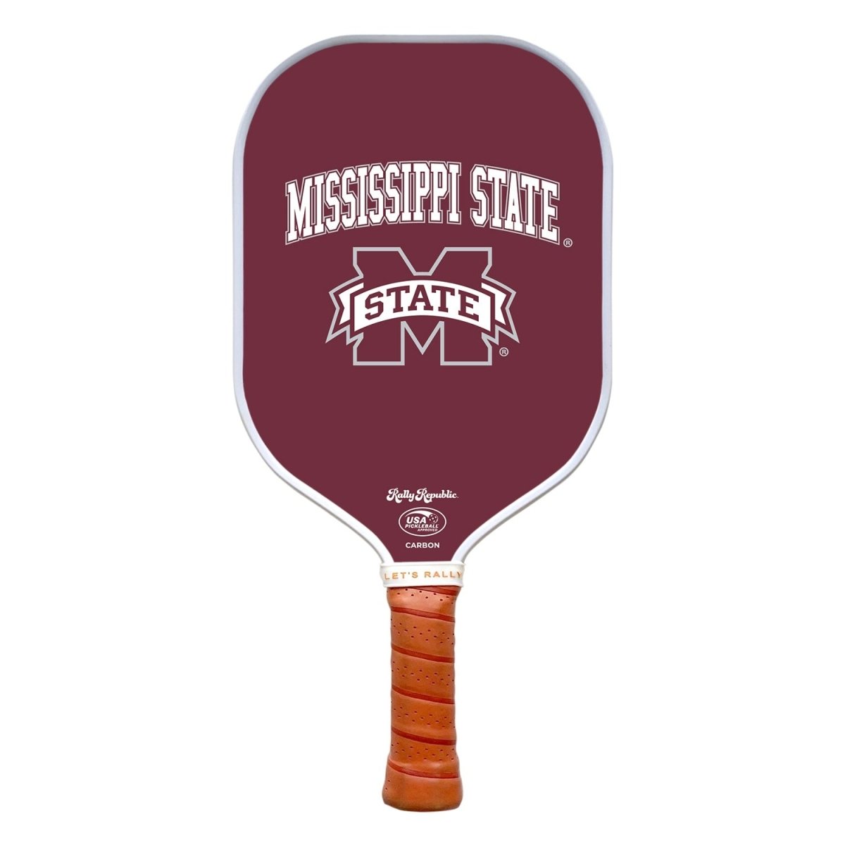 Mississippi State Bulldogs Maroon MSU Logo - Shop B - Unlimited - Pickleball Paddles