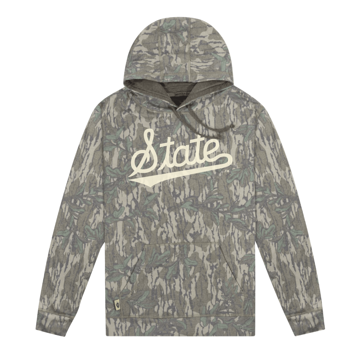 Mississippi State Mossy Oak Logo Hoodie - Shop B - Unlimited - men fleece