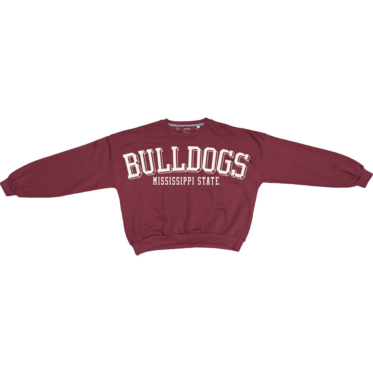 MSU Pressbox Janise Oversized Fleece Sweatshirt - Shop B - Unlimited - women fleece