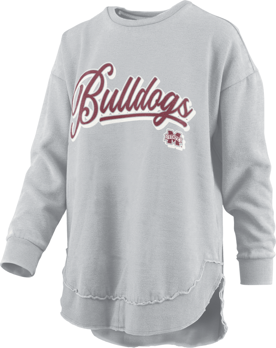 MSU Pressbox Poncho Fleece Harlow Sweatshirt - Shop B - Unlimited - women fleece