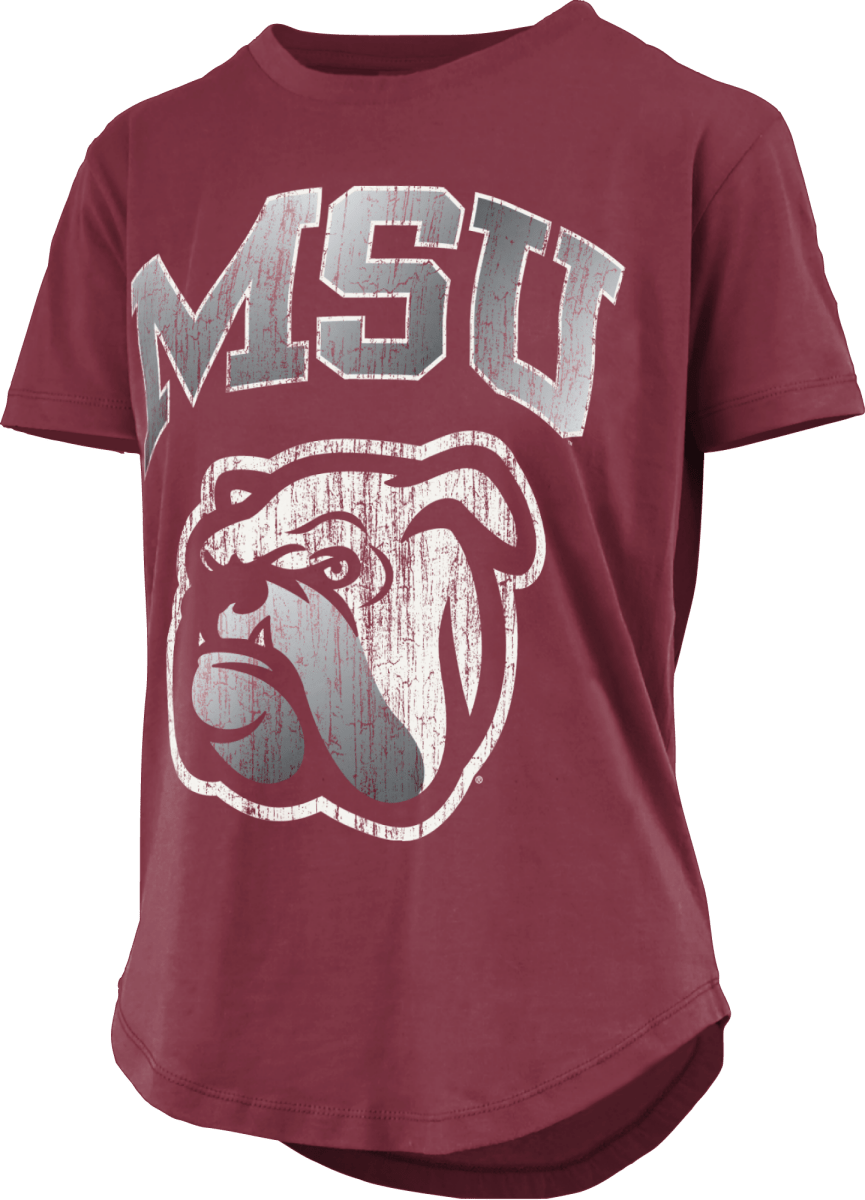 MSU Pressbox Silver City RD Bottom T - Shirt - Shop B - Unlimited - women tee