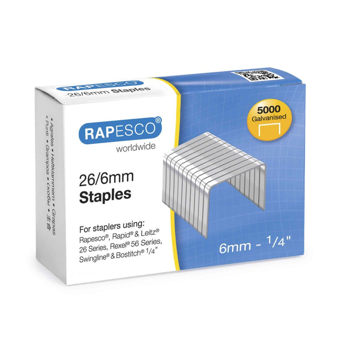 Standard Staples Size 26/6