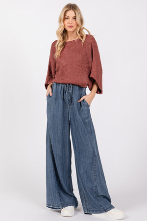 Becky Wide Leg Pull On Jean