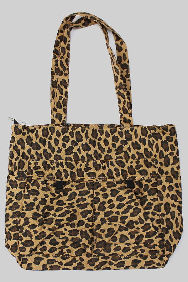 Sandy Animal Print Reusable Bag