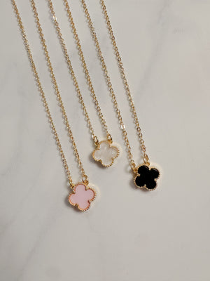 Waterproof Baby Clover Necklace