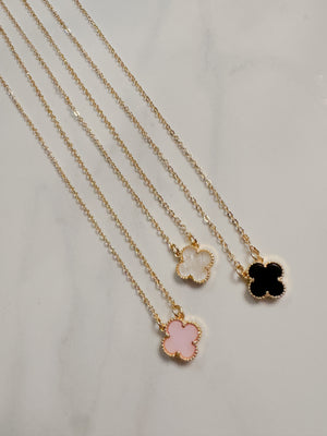 Waterproof Baby Clover Necklace