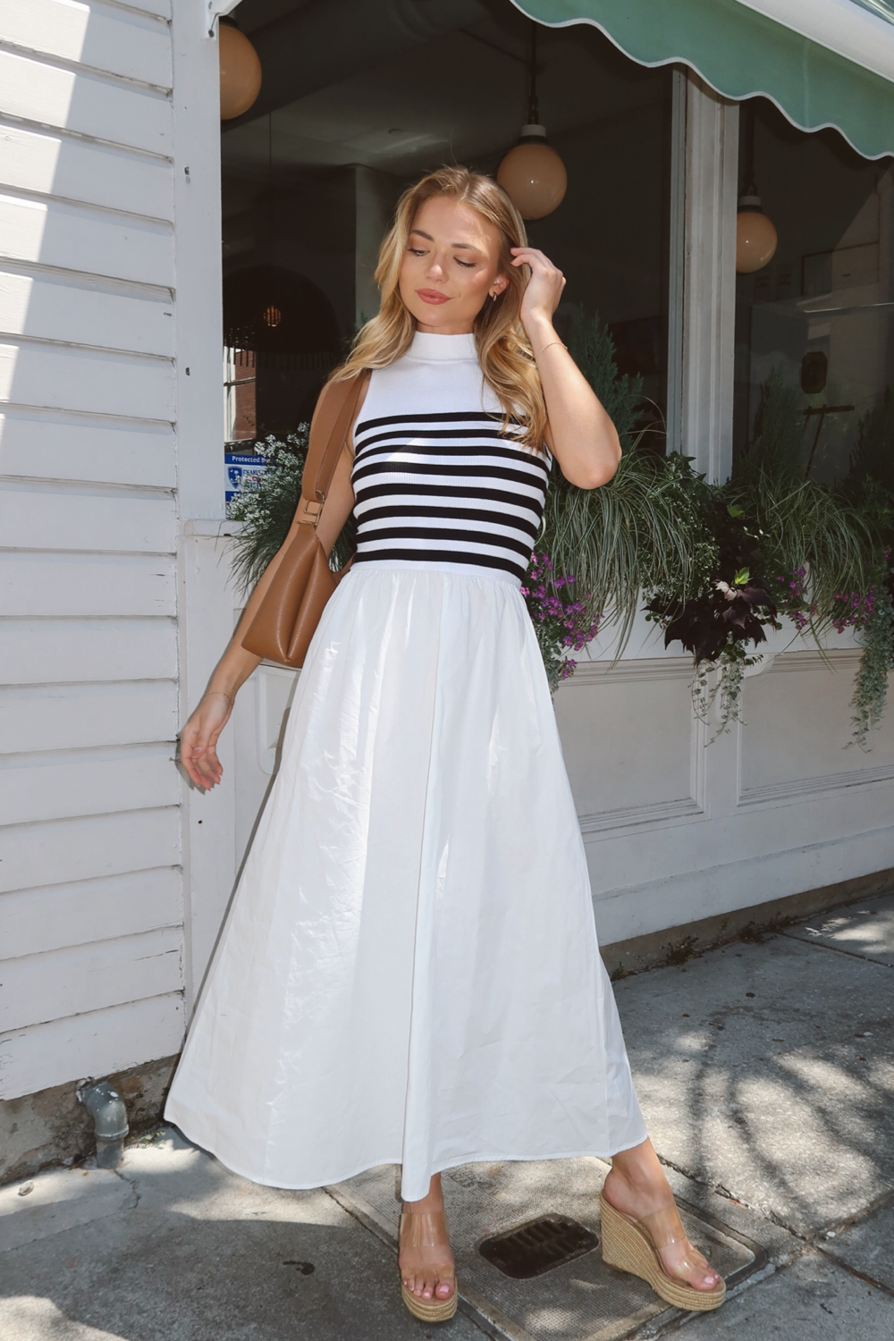 RHETT BLACK STRIPE MAXI DRESS *BACK IN STOCK*