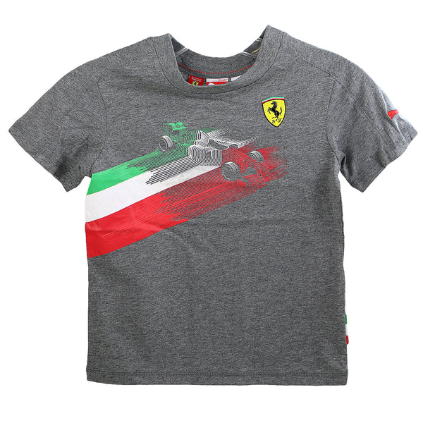 Puma Ferrari Graphic Tee - Heather - Boys