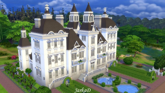 VICTORIA Mansion at JarkaD Sims 4 Blog » Sims 4 Updates