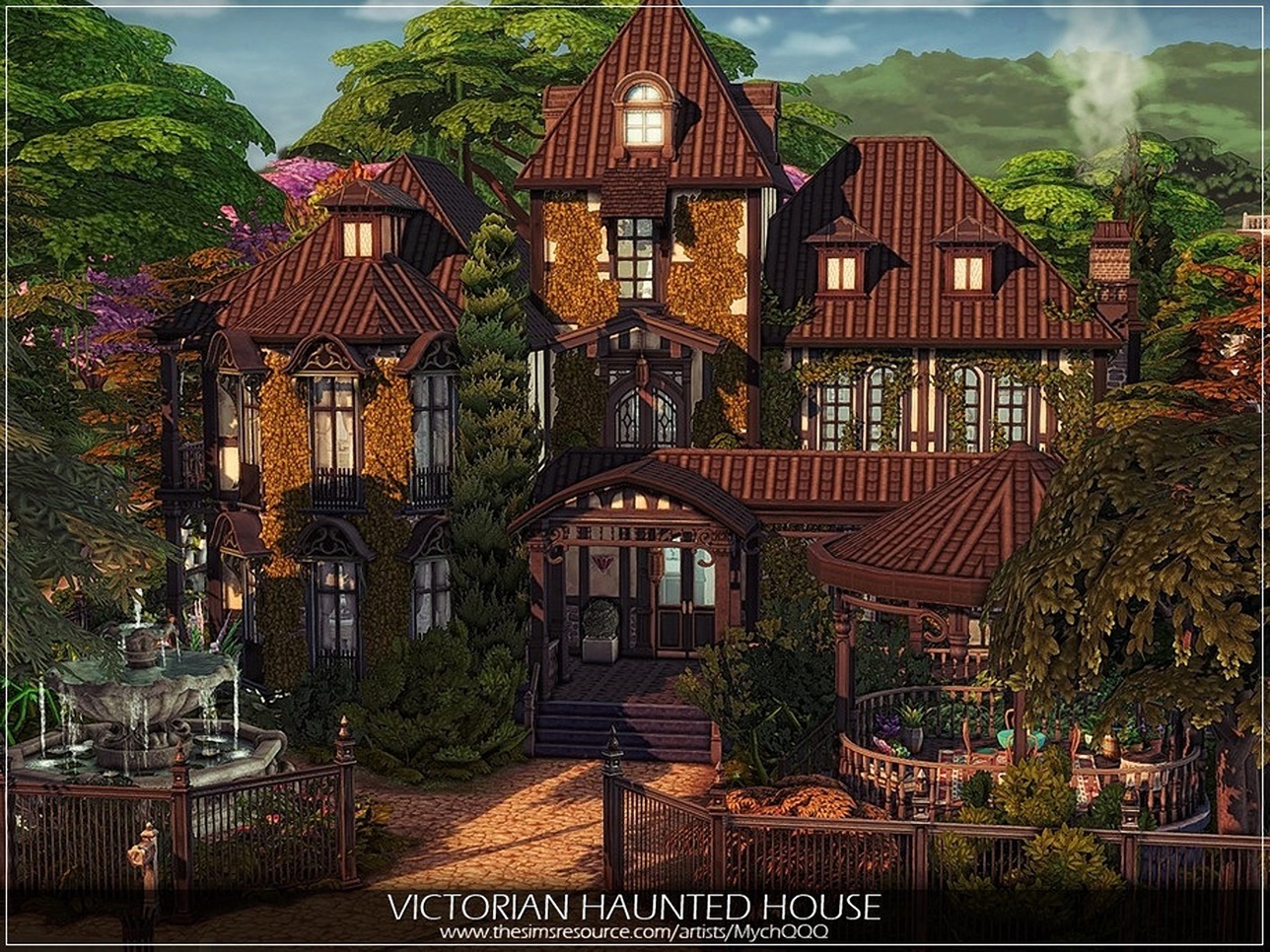 Sims 4 Victorian House CC