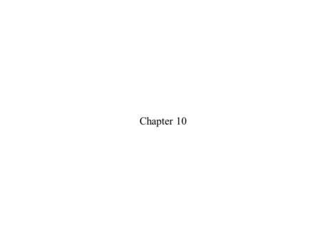 Chapter 10.