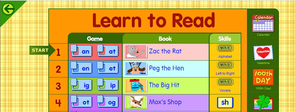 Starfall Phonics