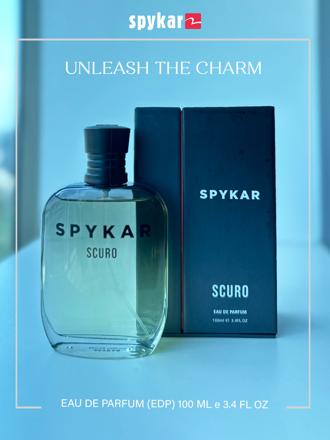 Spykar Men Black Scuro Perfume/Parfum - 100Ml