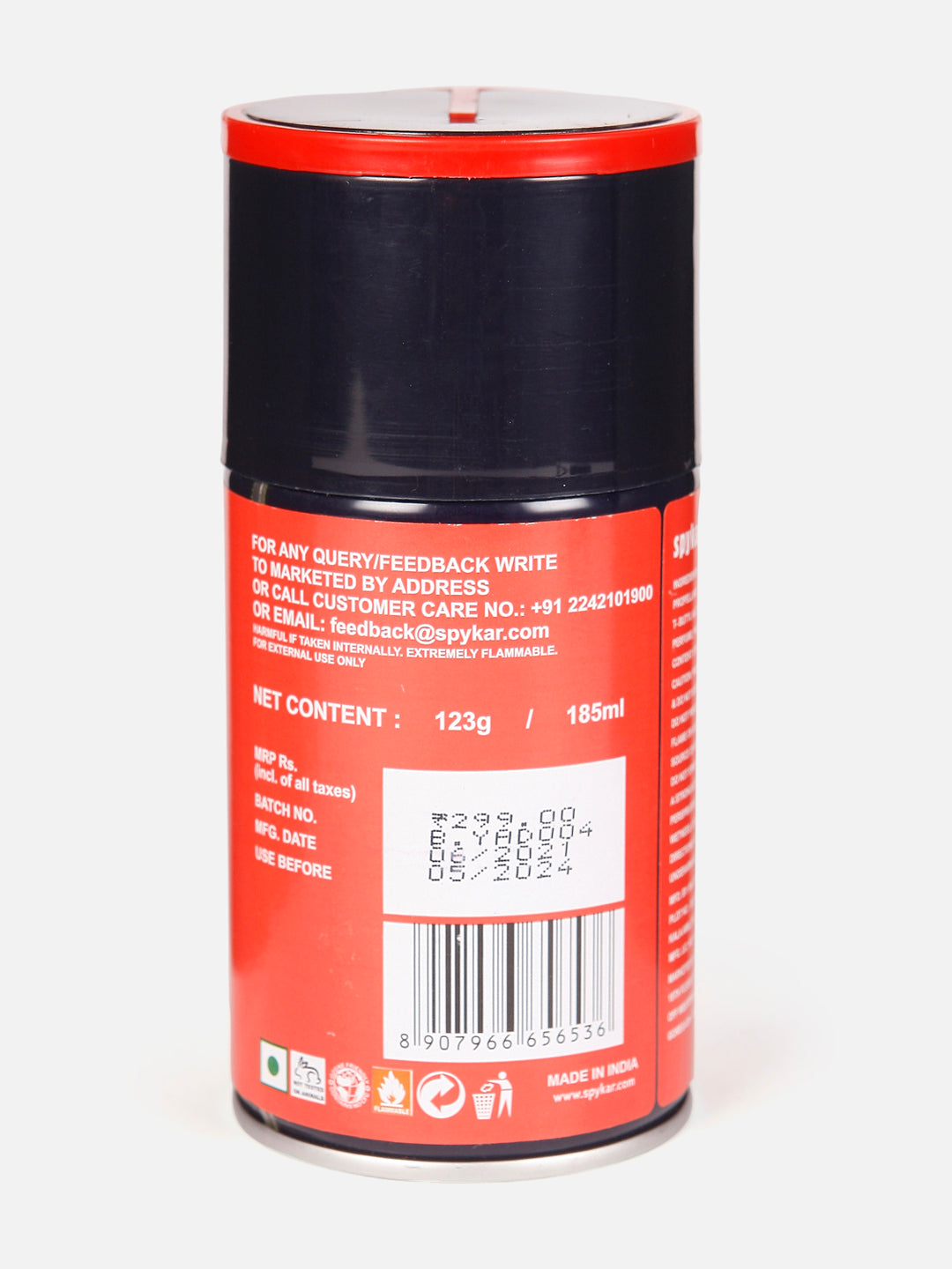 Spykar Red Lusty Fire Deo Spray - 185 Ml